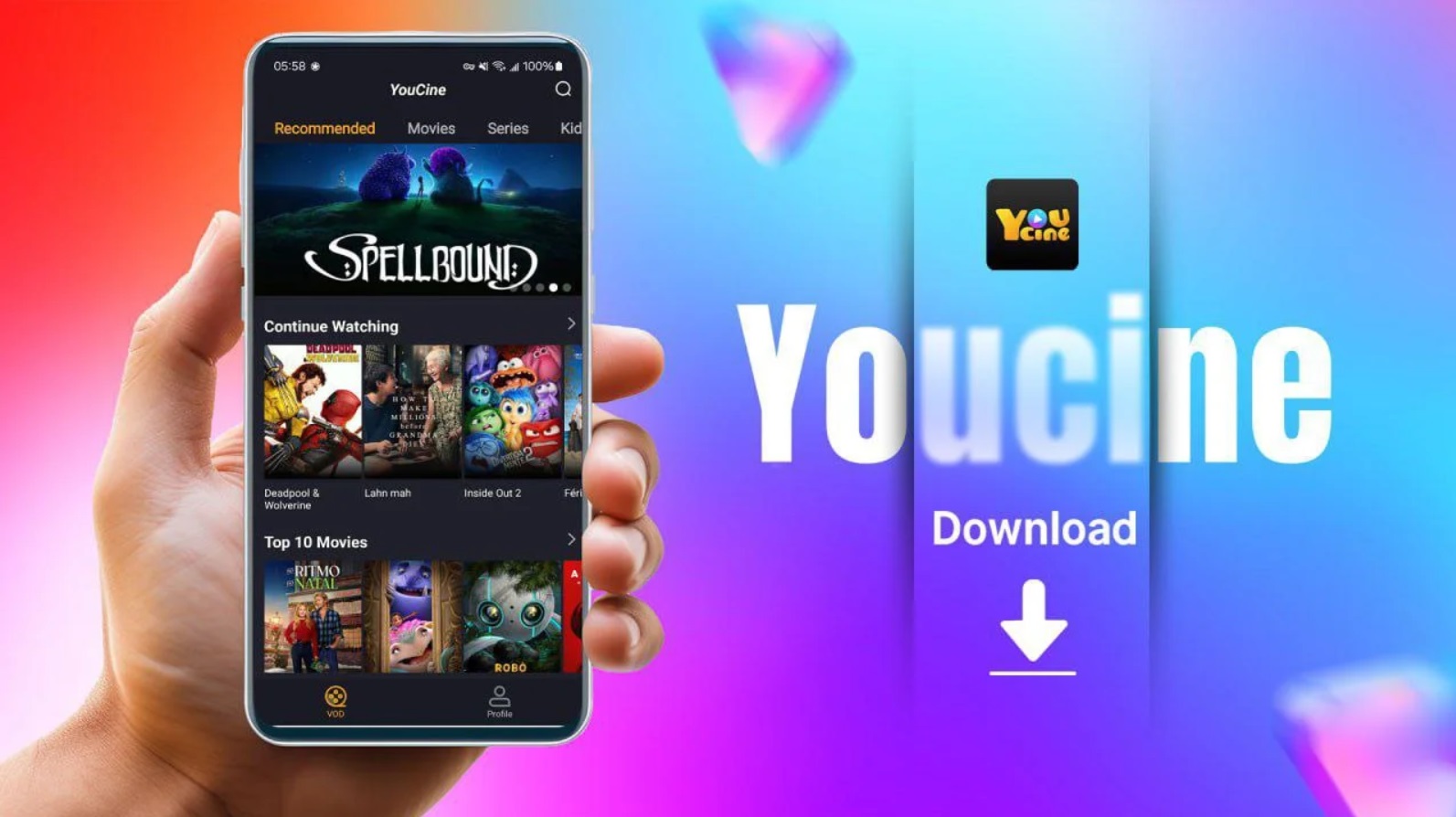 Youcine v1.13.4 (33 MB) - Stream Smarter, Updated Jan 25th, 2025